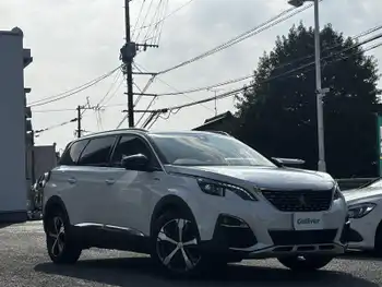 プジョー ５００８ GTライン ブルーHDi ワンオーナー サンルーフ 後部モニター