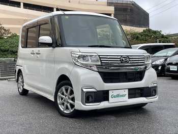 ダイハツ タント カスタム X 禁煙車 ナビ フルセTV パワスラ LED USB