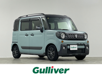 スズキ スペーシア ギア HYBRID XZターボ ナビ Bカメラ 温シート 追従走行 HUD ETC