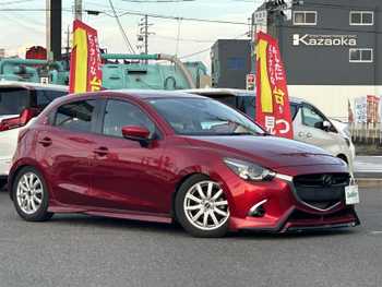 マツダ デミオ XDミストマルーン ETC純正ナビバックカメラ前後ドラレコ