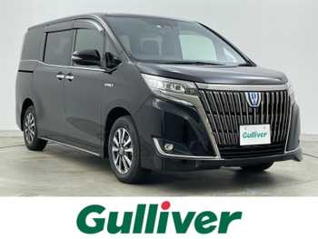 トヨタ エスクァイア ハイブリッド Gi プレミアムパッケージ ブラックテーラード 純正10型ナビ 両側電動スライド クルコン