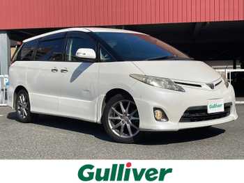 トヨタ エスティマ アエラス レザーパッケージ 純正ナビ フロント/バックカメラ ドラレコ