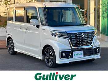 スズキ スペーシア カスタム HYBRID XS 純正ナビ フルセグ 全方位モニタ 衝突軽減