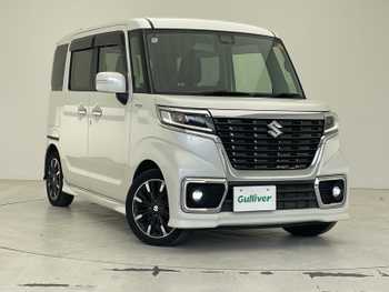 スズキ スペーシア カスタム HYBRID XS 純正ディスプレイオーディオ ハーフレザー