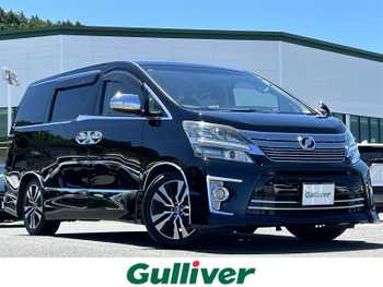 トヨタ ヴェルファイア 2．4Z 社外ナビBTフルセグサンルーフ両側パワスラ