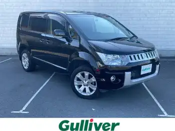 三菱 デリカＤ：５ D－Power package 純ナビ TV BT DVD 4WD ETC HID 両パワスラ