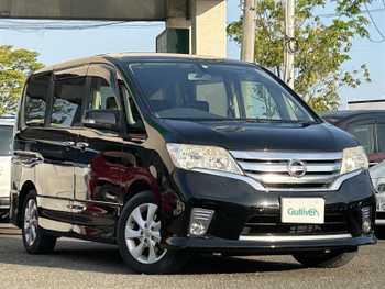 日産 セレナ ハイウェイスター Vセレクション 社外ナビ 後席モニター 両側パワスラ