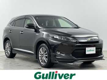 トヨタ ハリアー ハイブリッド プレミアム ワンオーナー・純正SDナビ・F/S/Rエアロ