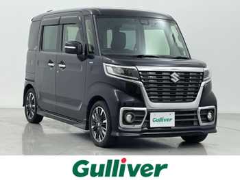 スズキ スペーシア カスタム HYBRID XS ターボ ターボ 純正ナビ  衝突軽減　シートヒータ