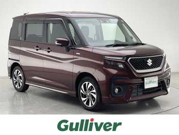 スズキ ソリオ バンディット HV MV 純正ナビ 全方位 両P 衝突軽減B 追従 LED