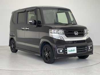 ホンダ Ｎ ＢＯＸ カスタム SSブラックSパッケージ 純正ナビ Bカメラ 両側電動スライドドア