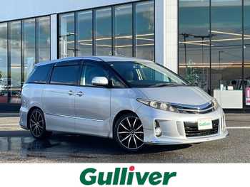 トヨタ エスティマ アエラス プレミアムエディション 9型ナビ 後席モニタ モデリスタ 両側電動