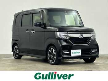 ホンダ Ｎ ＢＯＸ カスタム G L ターボ ホンダセンシング 禁煙車 純正ナビ 両側電動 バックカメラ