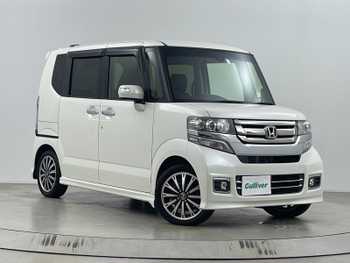 ホンダ Ｎ ＢＯＸ カスタム G ターボ Lパッケージ 純正ナビ バックカメラ 両側電動 ドラレコ
