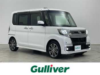 ダイハツ タント カスタム RS トップED SAⅡ 純正8型ナビ 後席モニター バックカメラ TV