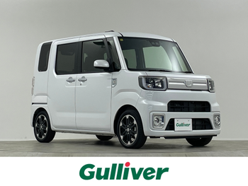 ダイハツ ウェイク G ターボ リミテッド SAⅢ 禁煙 純正8型ナビ 全方位 両側電動 ETC