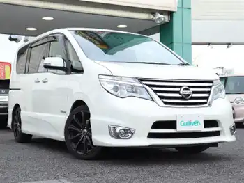 日産 セレナ ハイウェイスター Sハイブリッド 純正ナビ 後席モニター ドラレコ（前後）