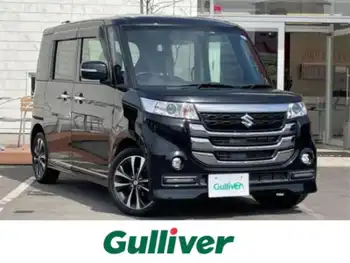 スズキ スペーシア カスタム Z ターボ 両側電動ドア　ナビ　クルコン　