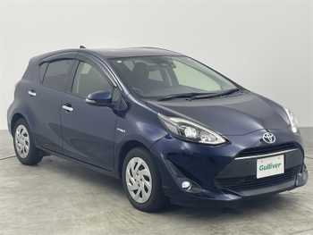 トヨタ アクア S スタイルブラック 純正SDナビ Bカメ 前後ドラレコ ETC LED