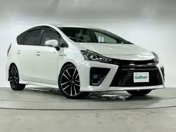 トヨタ プリウス α S ツーリングセレクション G’s 純正8型SDナビ Bカメラ ETC 純正18AW LED