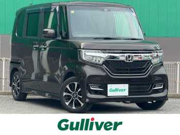 ホンダ Ｎ ＢＯＸ カスタム G L ホンダセンシング 社外ナビ　片側パワスラ　レーダークルコン