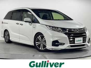 ホンダ オデッセイ ハイブリッド アブソルート ホンダセンシング 純正9型ナビ 両側電動 TEIN車高調 ETC2.0