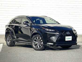 レクサス ＮＸ 200t Fスポーツ 禁煙 三眼LED 社外エアロ 革シート純正ナビ