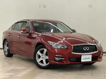日産 スカイライン ハイブリッド 350GT FOUR Type P 純正ナビ/黒革シート/全方位カメラ/クルコ