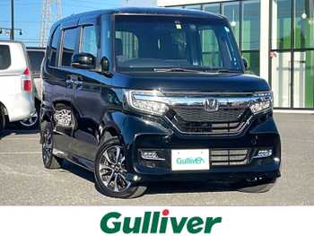 ホンダ Ｎ ＢＯＸ カスタム G L ホンダセンシング バックカメラ レーダー探知機 両側パワスラ