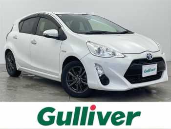 トヨタ アクア S スタイルブラック 社外SDナビ フルセグTV Bカメラ ETC ABS