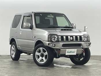 スズキ ジムニー ランドベンチャー ワンオーナー 4WD ハーフレザー SDナビ