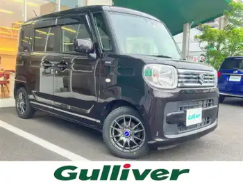 スズキ スペーシア HYBRID X ワンオーナー/4WD/Bt/両側パワスラ/