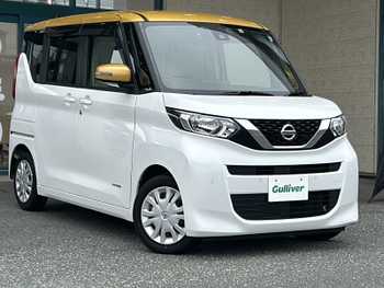 日産 ルークス X ワンオーナー　全周囲モニター　純正ナビTV