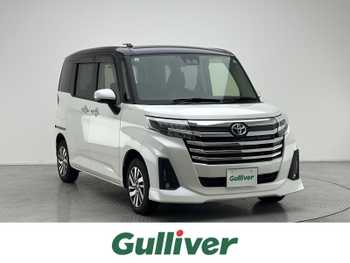 トヨタ ルーミー カスタムG 純正ナビ 両P 衝突軽減  暖シート 追従 LED