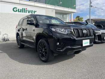 トヨタ ランドクルーザー プラド TX Lパッケージ ブラックED 9型ナビ 黒革  Bカメラ