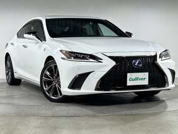 レクサス ＥＳ 300h Fスポーツ 純正ナビ SR LSS+ BSM HUD Dミラー 3眼LED