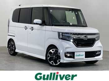 ホンダ Ｎ ＢＯＸ カスタム G L ターボ ホンダセンシング 禁煙車 10型ナビ フルセグ Bluetooth ETC