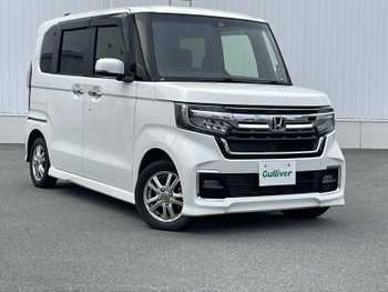 ホンダ Ｎ ＢＯＸ カスタム L 純正ナビ バックカメラ 片側電動 追従走行