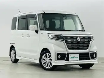 スズキ スペーシア カスタム HYBRID GS 衝突軽減 SDナビ バックカメラ 片パワスラ