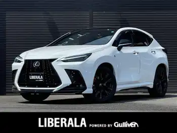 レクサス ＮＸ 350h Fスポーツ ユーザー買 TRDフルエアロ サンルーフ 黒革