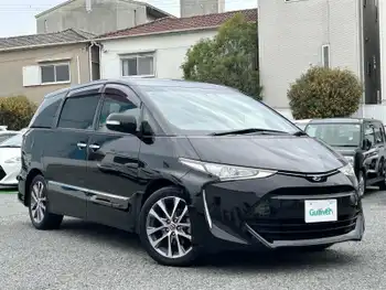 トヨタ エスティマ アエラス プレミアム 1オナ/9型ナビ/12.1型後M/衝突B/18AW/ETC