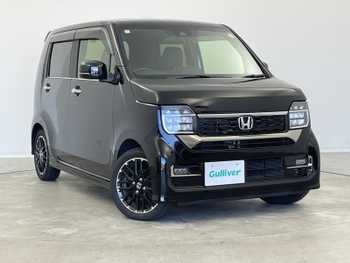 ホンダ Ｎ ＷＧＮ カスタム Lターボ ワンオーナー メモリナビ 前後ドラレコ