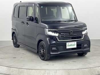 ホンダ Ｎ ＢＯＸ カスタム L ターボ スタイル+ブラック 社外SDナビ Bカメラ ホンダセンシング LED