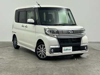 ダイハツ タント カスタム X トップED SAⅡ 禁煙車 純正ナビ Bカメラ ETC 衝突軽減