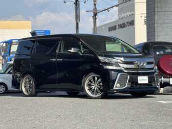 トヨタ ヴェルファイア Z Gエディション 1オーナーアルパインナビBカメラ黒半革ETC
