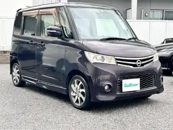 日産 ルークス ハイウェイスター 1オナ 社外ナビ TV パワスラ ETC