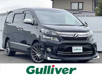 トヨタ ヴェルファイア 2．4Z ゴールデンアイズ 9型ナビ バッグC フルセグ 後席用モニター
