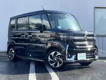 スズキ スペーシア カスタム HYBRID XS ターボ 両パワスラ/セーフティサポート/ハーフレザ