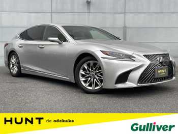 レクサス ＬＳ 500h Iパッケージ BSM/前後ソナー  9インチナビ 全方位カメラ