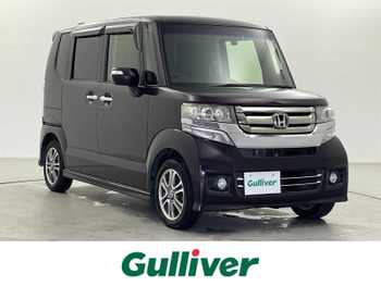 ホンダ Ｎ ＢＯＸ カスタム G Lパッケージ 純正SDナビ 両側パワースライドドア
